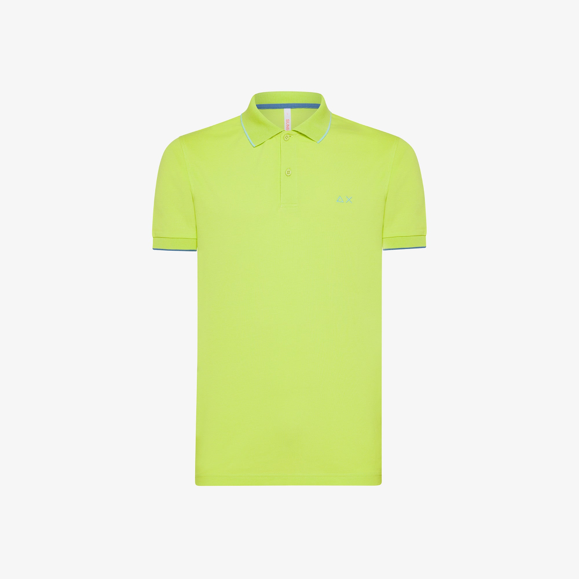 Polo Sun68 Small Stripes on Collar 33956