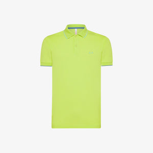 Polo Sun68 Small Stripes on Collar 33956