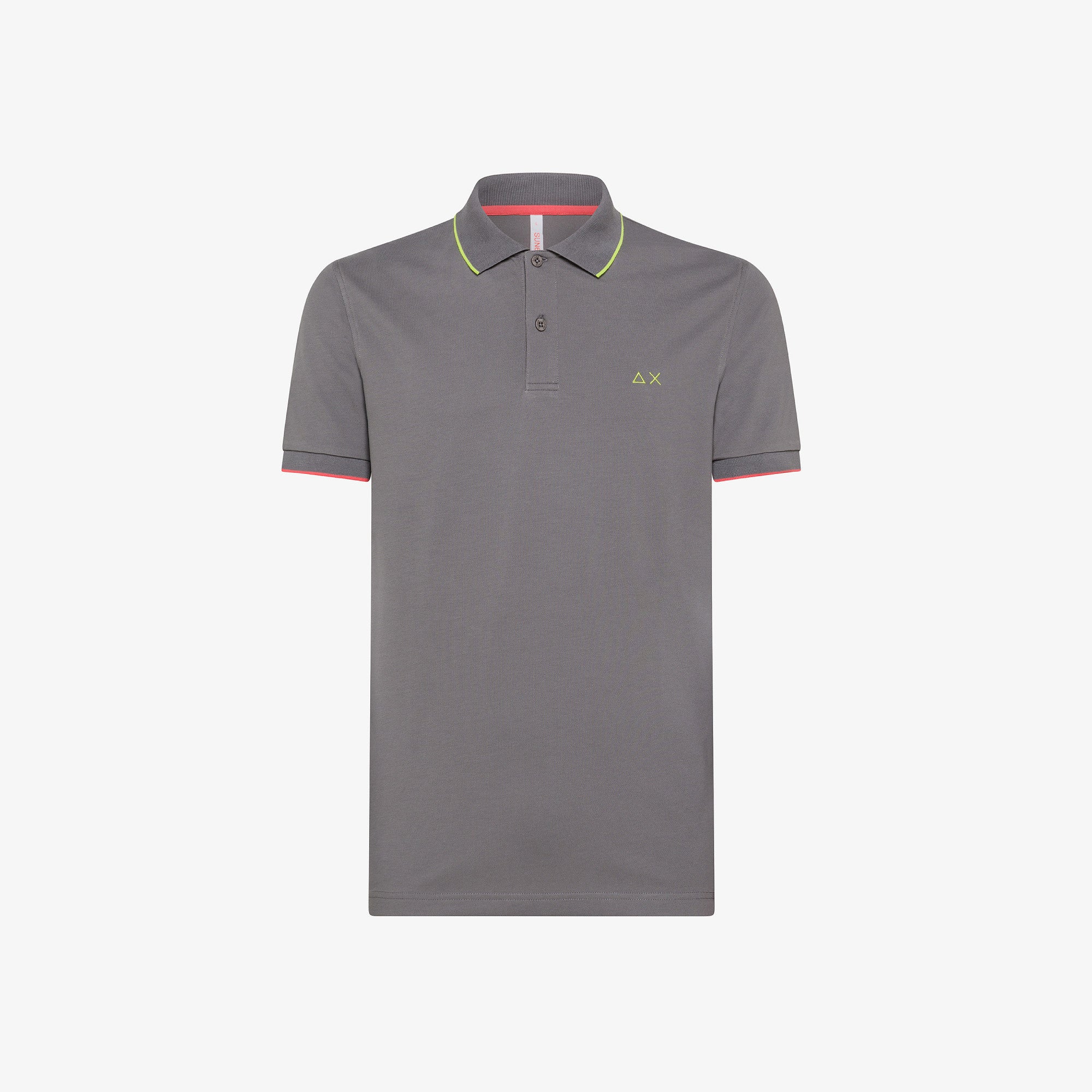 Polo Sun68 Small Stripes on Collar 33956