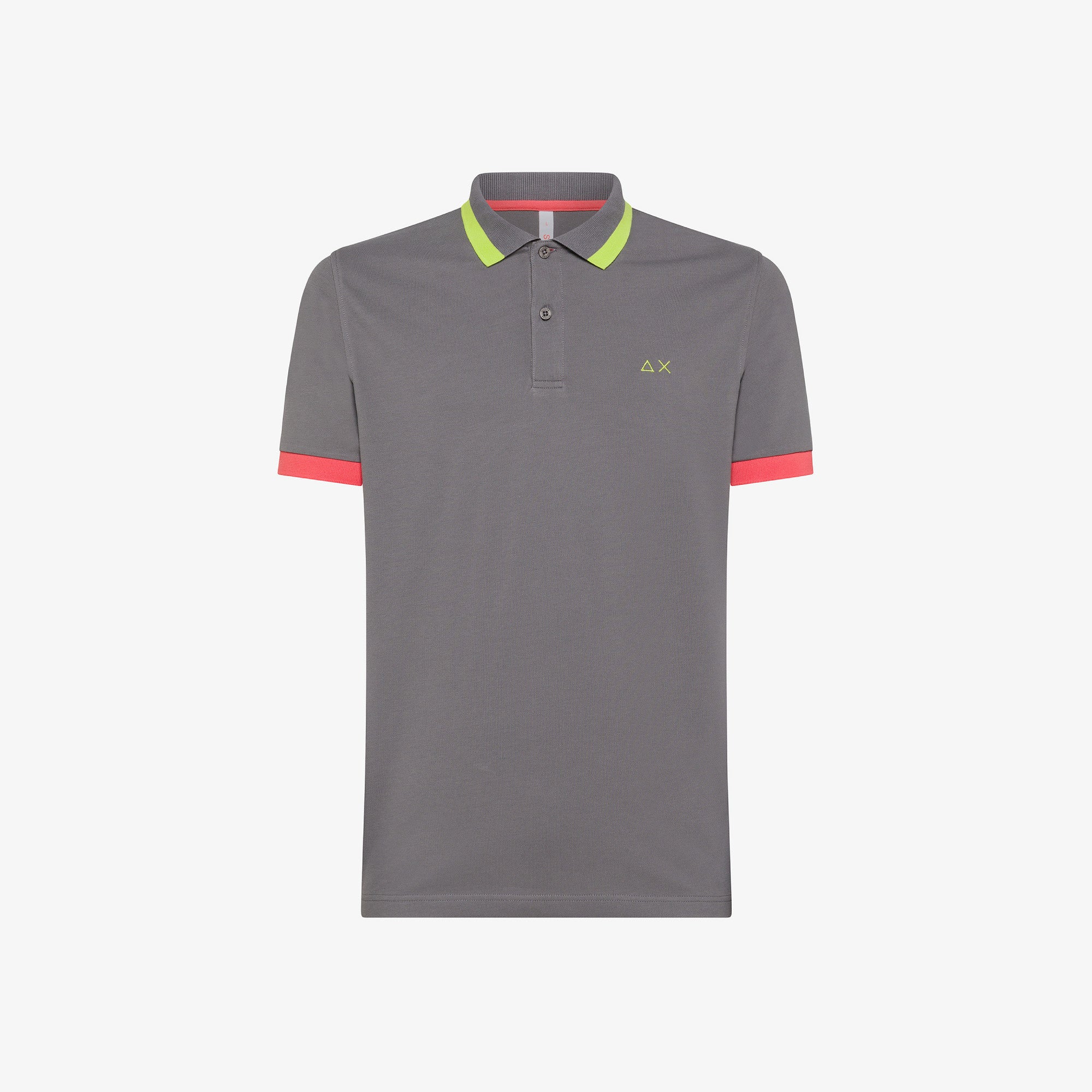 Polo Sun68 Big Stripes on collar 33989