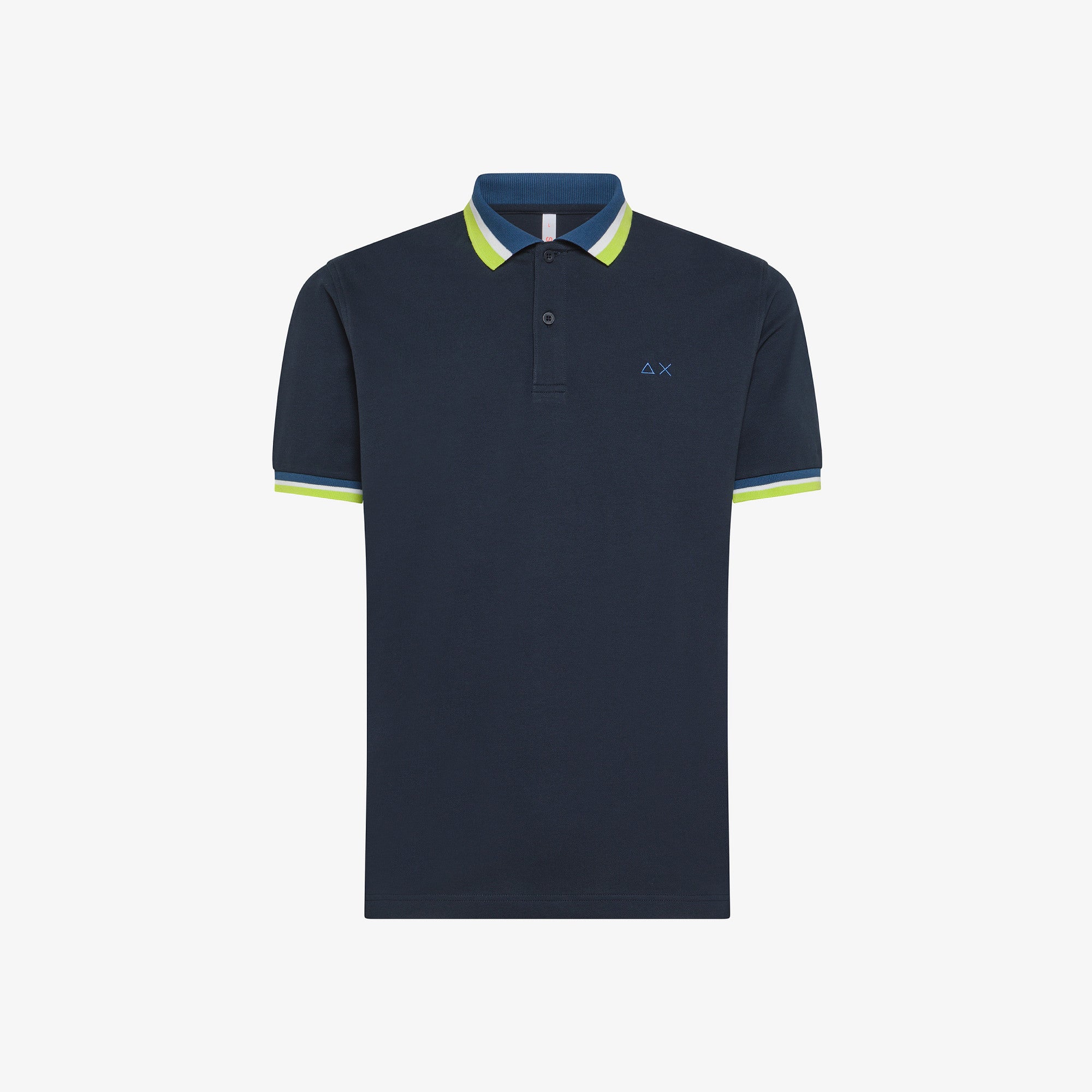 Polo Sun68 Collar Multistripes 33958