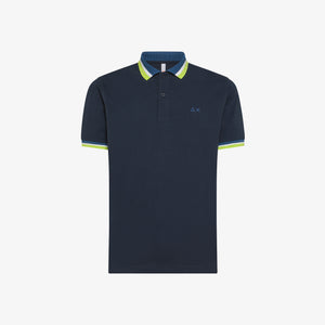 Polo Sun68 Collar Multistripes 33958