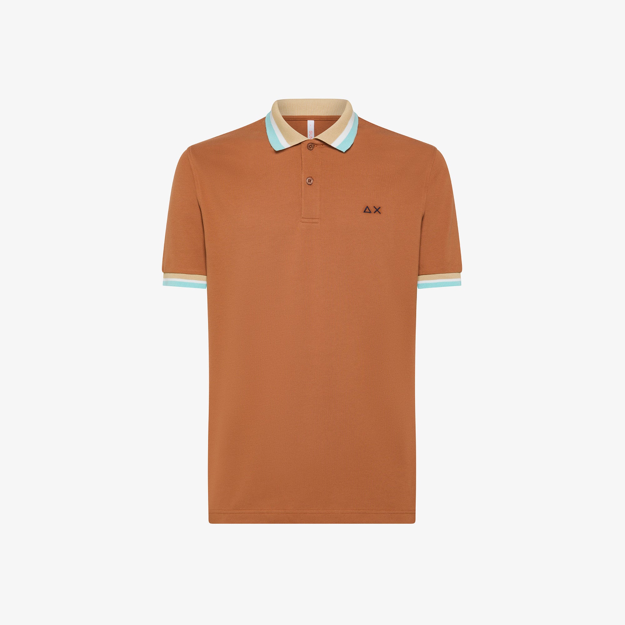 Polo Sun68 Collar Multistripes 33958