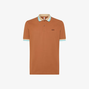 Polo Sun68 Collar Multistripes 33958