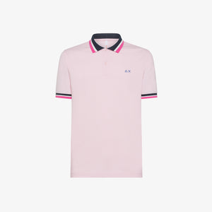 Polo Sun68 Collar Multistripes 33958
