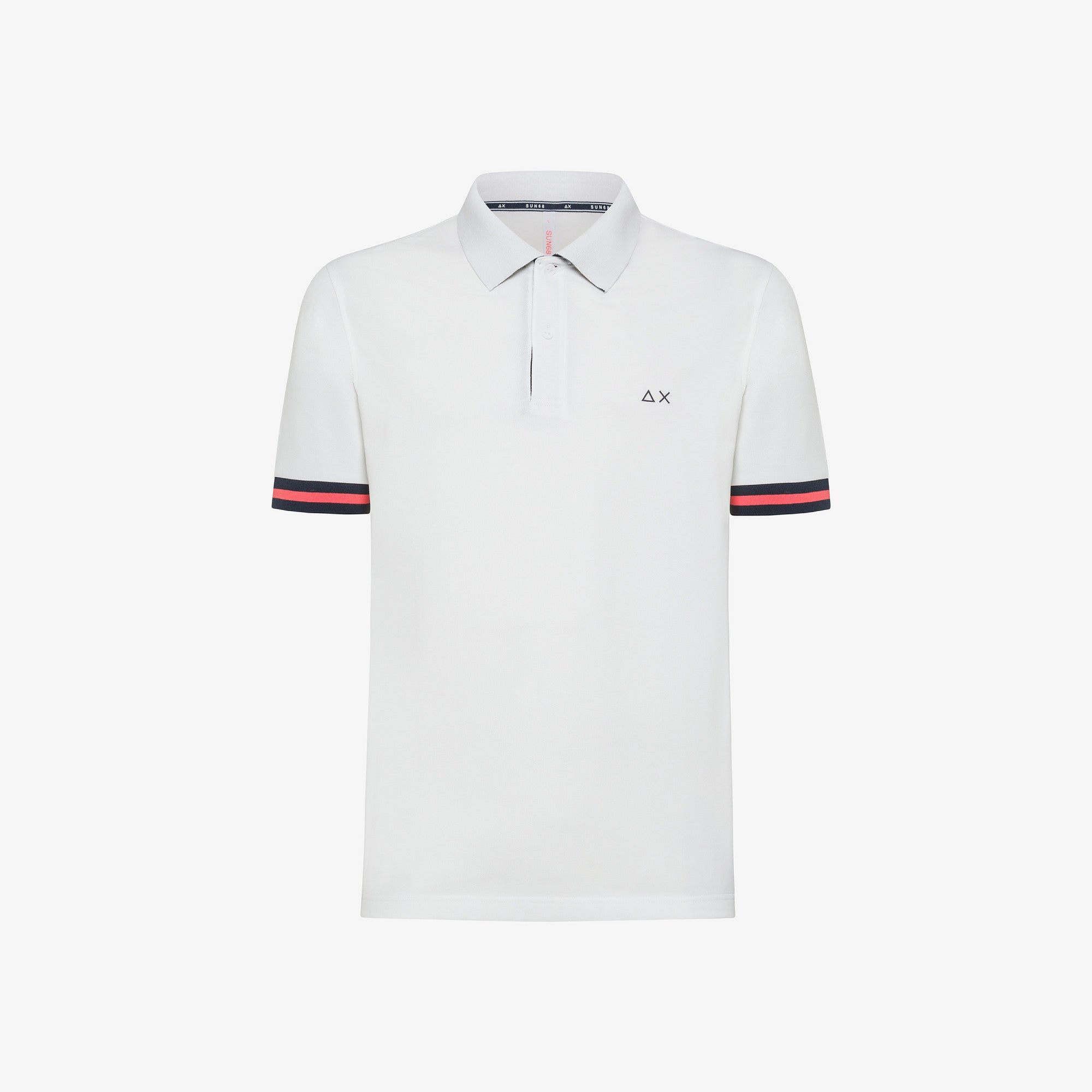 Polo Sun68 Stripes on Placket 33960