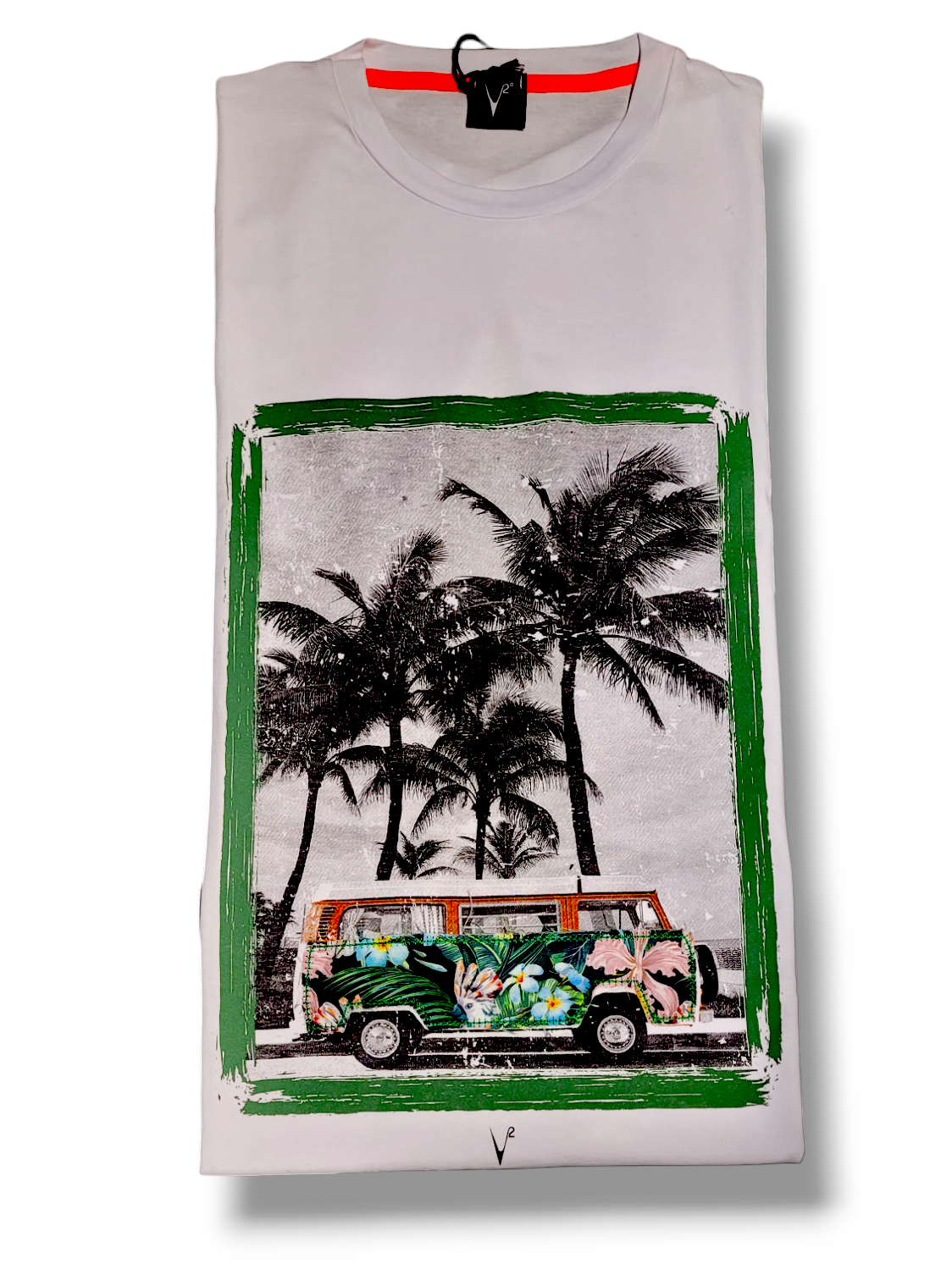 T-Shirt V2 stampa Furgoncino 33681