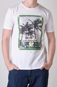 T-Shirt V2 stampa Furgoncino 33681