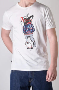 T-Shirt V2 stampa Bulldog 33677